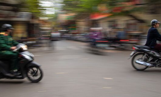 How to cross a street in Vietnam